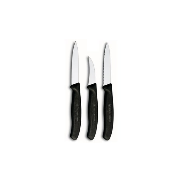 Swiss Army Brands 2024 6.7600.3Us1 48042 Vic-6.7113.3-X3 Kitchen Swiss Classic Sets 3-Piece Paring Set Black Packaged VIC-6.7503-X3 - main